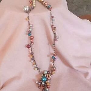 Pastel Beaded Necklace